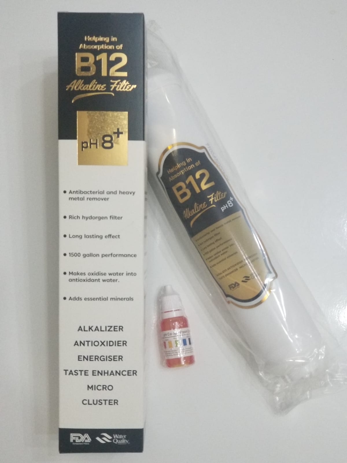 B12 Vitamin Alkali Filtre